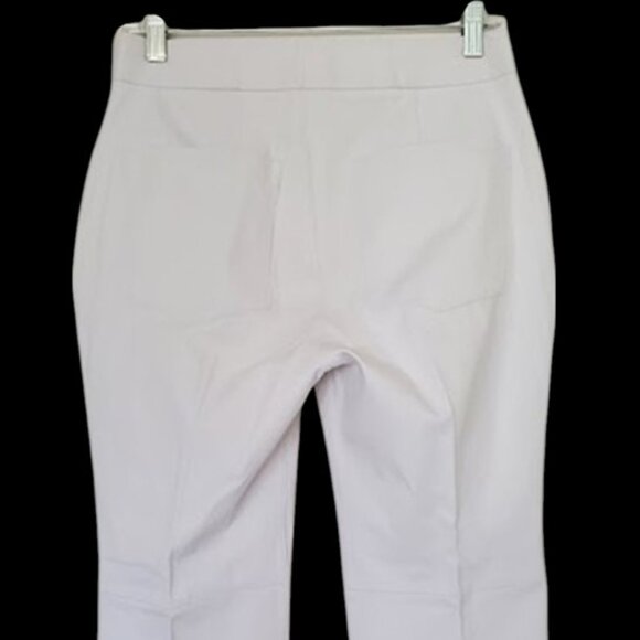 NWT SPANX Hi-Rise Smoothing Shapewear Kick Flare Pants Opaque White Size L - Picture 7 of 14